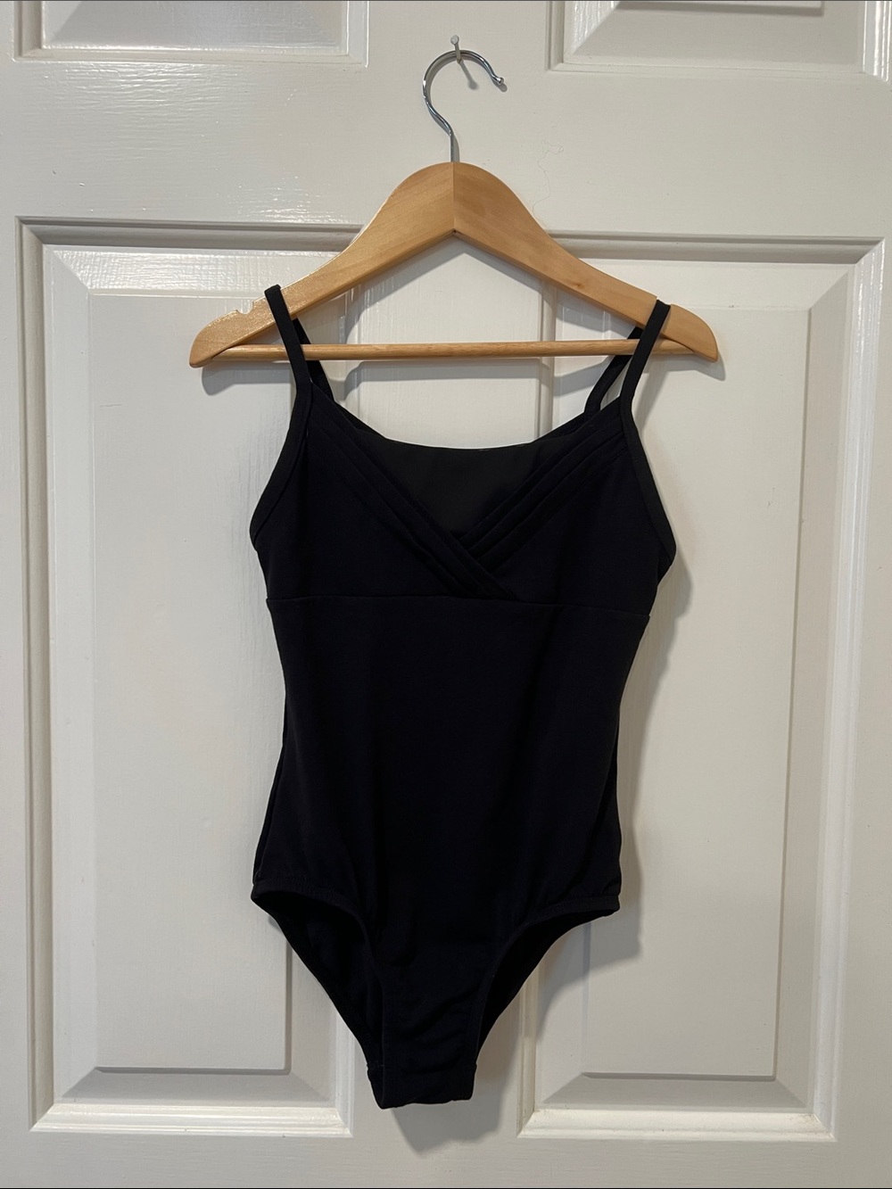 Cat & Jack Black Top with White Logo Tag